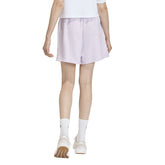 Shorts Donna Adidas House of Tiro x Common Goal Satin Lilla Bianco | NonSoloSport