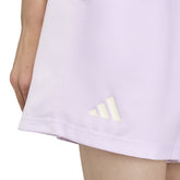 Shorts Donna Adidas House of Tiro x Common Goal Satin Lilla Bianco | NonSoloSport
