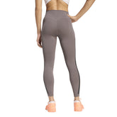 Leggings Donna Adidas Optime 7/8 Marrone | NonSoloSport
