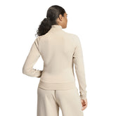 Felpa Donna Adidas Soft Lux Beige | NonSoloSport