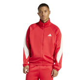 Giacca Uomo Adidas Stadium Rosso Bianco | NonSoloSport