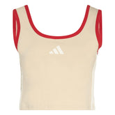 Canotta Donna Adidas Stadium Beige Rosso | NonSoloSport