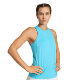 Canotta Donna Adidas Club Tennis Climacool Azzurro | NonSoloSport