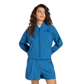 Giacca Donna Adidas Bomber Blu Petrolio | NonSoloSport