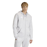 Felpa Uomo Adidas Entrada 26 Grigio Bianco | NonSoloSport