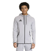 Felpa Uomo Adidas Tiro Travel Grigio | NonSoloSport
