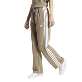 Pantalone Jogger Donna Adidas Essentials 3 Stripes Beige Bianco | NonSoloSport