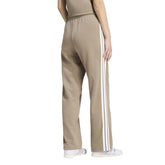 Pantalone Jogger Donna Adidas Essentials 3 Stripes Beige Bianco | NonSoloSport