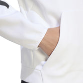 Felpa Uomo Adidas Z.N.E Bianco | NonSoloSport