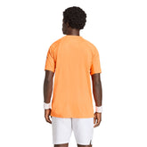T-Shirt Uomo Adidas Tennis Climacool 3 Stripes Arancione | NonSoloSport