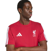 T-Shirt Uomo Adidas DNA Liverpool FC Rosso Bianco | NonSoloSport