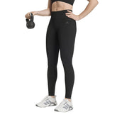 Leggings Donna Adidas Workout Essentials Knit Scrunch Nero | NonSoloSport