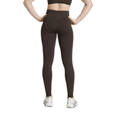 Leggings Donna Adidas Workout Essentials Leggings Knit Scrunch Marrone | NonSoloSport
