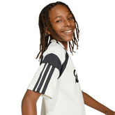 Maglietta Ragazzo Adidas House of Tiro Bianco Nero | NonSoloSport