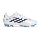 Scarpa da Calcio Ragazzo Adidas Copa Pure IV Club Terreni Compatti Multiterreno Bianco Blu | NonSoloSport