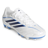 Scarpa da Calcio Ragazzo Adidas Copa Pure IV Club Terreni Compatti Multiterreno Bianco Blu | NonSoloSport