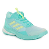 Scarpa da Volley Donna Adidas Crazyflight 6 Mid Azzurro Verde Acqua Bianco | NonSoloSport