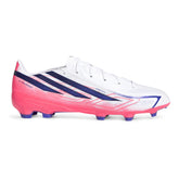 Scarpa da Calcio Uomo Adidas F50 Hyperfast League Terreni Compatti Bianco Viola Rosso | NonSoloSport