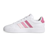 Sneakers Ragazzo Adidas Grand Court 3.0 Bianco Rosa | NonSoloSport
