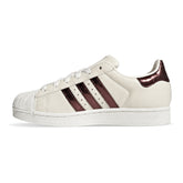 Sneakers Donna Adidas Superstar II Bianco Bordeaux | NonSoloSport