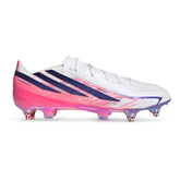 Scarpa da Calcio Uomo Adidas F50 Hyperfast Elite Terreni Morbidi Bianco Viola Rosso | NonSoloSport