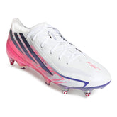 Scarpa da Calcio Uomo Adidas F50 Hyperfast Elite Terreni Morbidi Bianco Viola Rosso | NonSoloSport