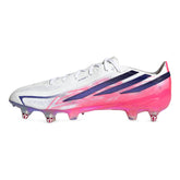 Scarpa da Calcio Uomo Adidas F50 Hyperfast Elite Terreni Morbidi Bianco Viola Rosso | NonSoloSport