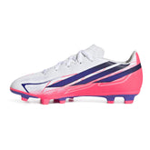 Scarpa da Calcio Ragazzo Adidas F50 Hyperfast Club Terreni Compatti Multi Terreno Bianco Viola Rosso | NonSoloSport