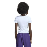 T-Shirt Donna Adidas Slim Essentials Bianco | NonSoloSport