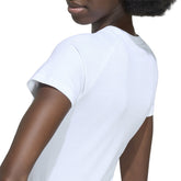 T-Shirt Donna Adidas Slim Essentials Bianco | NonSoloSport