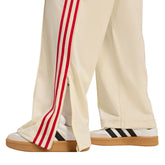 Pantalone Donna Adidas Firebird Loose Beige Rosso | NonSoloSport
