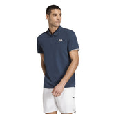 Polo Uomo Adidas Climacool + Freelift Blu Bianco | NonSoloSport