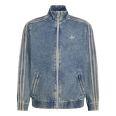 Giacca Denim Ragazzo Adidas Firebird Loose Blu | NonSoloSport