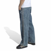 Pantalone Ragazzo Adidas Firebird Loose Denim Blu | NonSoloSport