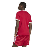 T-Shirt Uomo Adidas Drop Needle 3 Stripes Rosso | NonSoloSport