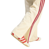 Pantalone Jogger Donna Adidas Firebird Beige Rosso | NonSoloSport