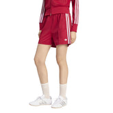 Shorts Donna Adidas Firebird Rosso Bianco | NonSoloSport