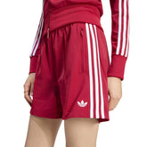 Shorts Donna Adidas Firebird Rosso Bianco | NonSoloSport