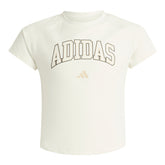 T-Shirt Bambino Adidas Collegiate Bianco | NonSoloSport
