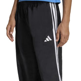 Pantalone Ragazzo Adidas 3-Stripes Woven Nero | NonSoloSport