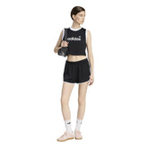 Shorts Donna Adidas Sprinter Nero Bianco | NonSoloSport