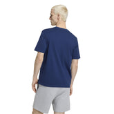 T-Shirt Uomo Adidas Trefoil Essentials Blu Scuro | NonSoloSport
