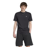 T-Shirt Uomo Adidas Trefoil Essentials Nero | NonSoloSport