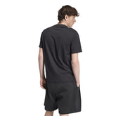 T-Shirt Uomo Adidas Trefoil Essentials Nero | NonSoloSport