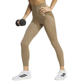 Leggings Donna Adidas Optimé Essentials Marrone | NonSoloSport