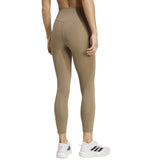 Leggings Donna Adidas Optimé Essentials Marrone | NonSoloSport