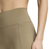 Leggings Donna Adidas Optimé Contour Workout Capri Marrone | NonSoloSport