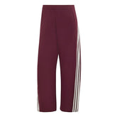Pantalone Donna Adidas Barrel Kit 3 Stripes Bordeaux Beige | NonSoloSport