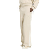 Pantalone Jogger Donna Adidas 3 Stripes Beige Bianco | NonSoloSport