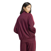Felpa Donna Adidas Firebird Bordeaux Rosa | NonSoloSport